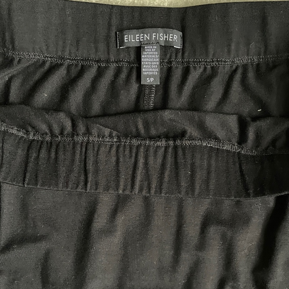 Eileen Fisher Classic Black Skirt